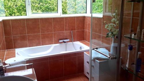 Koupelna v ubytování B&B prince d’Orange Waterloo