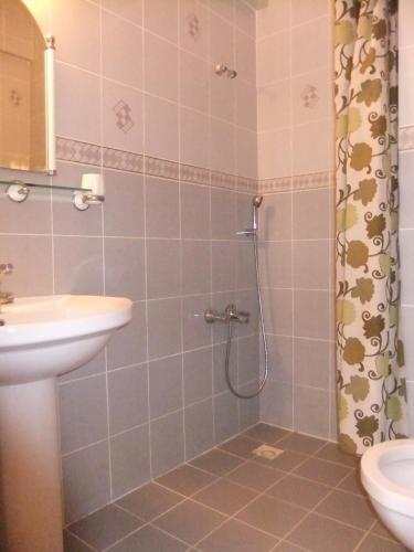 Et badeværelse på Villa Truva