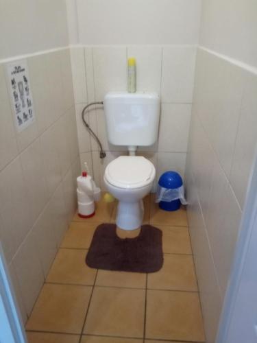 Bilik mandi di Budai Vám Apartmanház