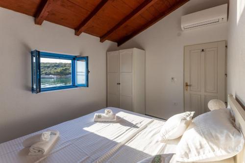 Posteľ alebo postele v izbe v ubytovaní Villa Otus ZadarVillas