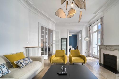 Posezení v ubytování Cannes Luxury Rental - Apartment City Center