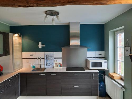 A cozinha ou cozinha compacta de Gîte Wibrin-Achouffe