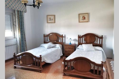 Krevet ili kreveti u jedinici u objektu Casa Fonte Barreira - Camariñas