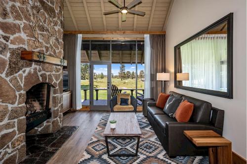 Posezení v ubytování Sunriver Resort