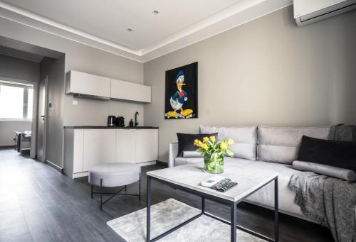 Posedenie v ubytovaní Grey House Warsaw