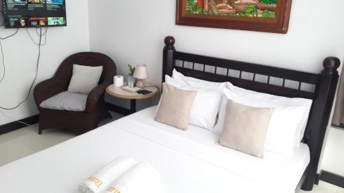 Postel nebo postele na pokoji v ubytování SOFIATEL Rooms