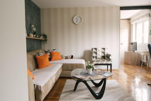 Ruang duduk di Apartman Marina Subotica