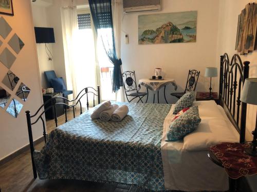 Posezení v ubytování B&B Antonella