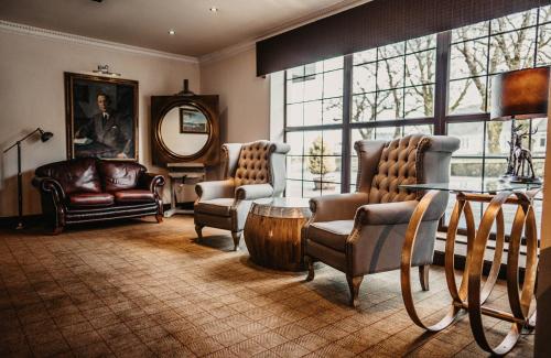 Zona de estar de Broadford Hotel