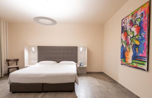 Cama o camas de una habitación en Bhotel