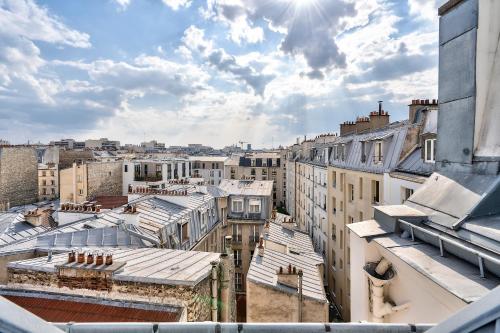 New Parisian Studio with View in the Central 11th