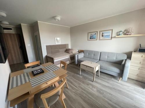 Posezení v ubytování Apartament Private Baltic Cliff