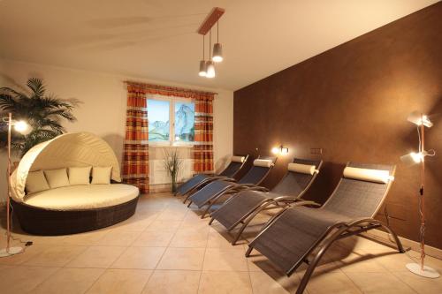 Posezení v ubytování Appartement Hotel Erlhof Deluxe