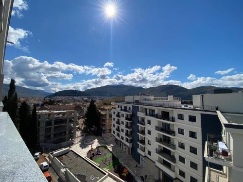 Nespecifikovaný výhled na hory nebo výhled na hory při pohledu z apartmánu