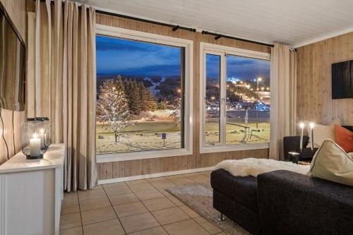 Nespecifikovaný výhled na hory nebo výhled na hory při pohledu z apartmánu