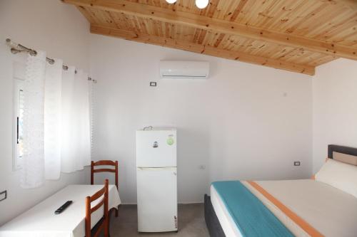 Ένα ή περισσότερα κρεβάτια σε δωμάτιο στο Villa Oden