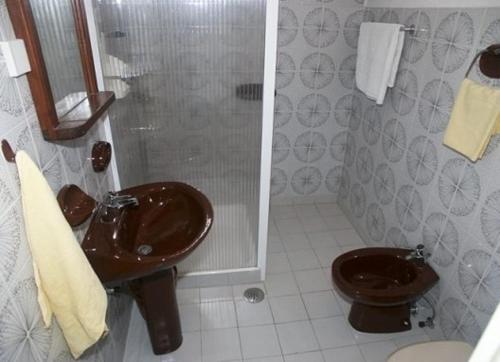 Kúpeľňa v ubytovaní Guesthouse Brela 3524-1