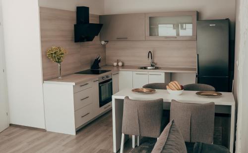Kuhinja oz. manjša kuhinja v nastanitvi Villa Hodžić