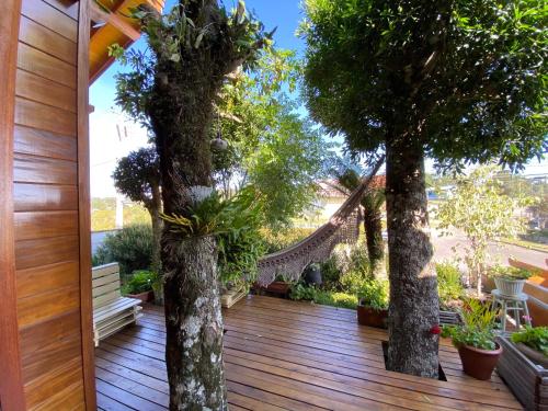 Taman di luar Casas Ana