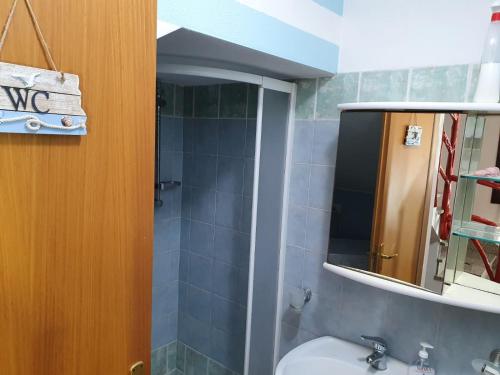 Koupelna v ubytování VILLA PETRA