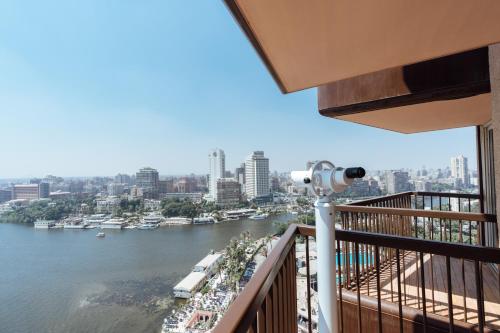 Uma varanda ou terraço em Sofitel Cairo Nile El Gezirah