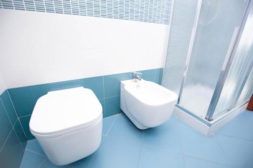 Kúpeľňa v ubytovaní Casa in centro