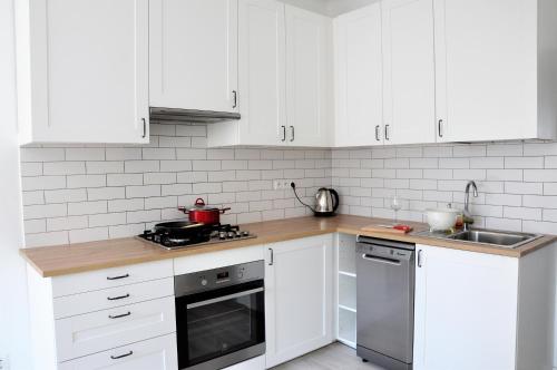 Fotografia z galérie ubytovania Prudentia Apartments Wiatraczna vo Varšave