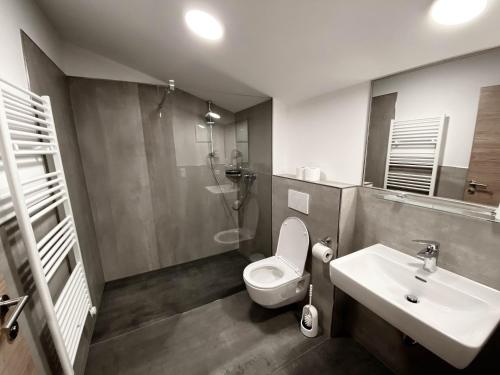 Ванна кімната в Appartement Tauernblick Radstadt