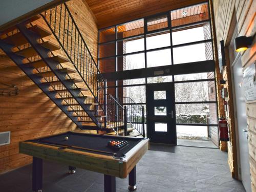Billiards table sa Holiday home with indoor pool and sauna