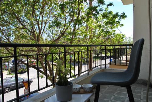 A balcony or terrace at Houseloft Volos Vista