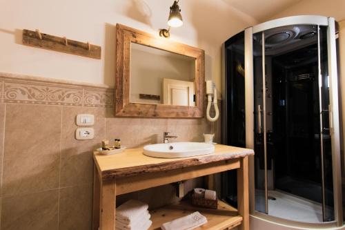 Ένα μπάνιο στο Agriturismo Milord