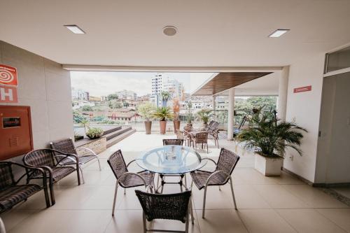 Posezení v ubytování Hotel Metropolitano