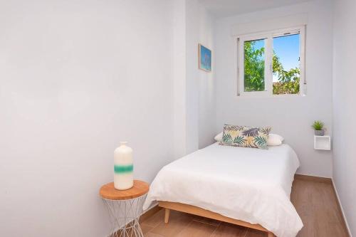 Katil atau katil-katil dalam bilik di Bungalow Blue Dream 1 - Sea views, terrace and pool