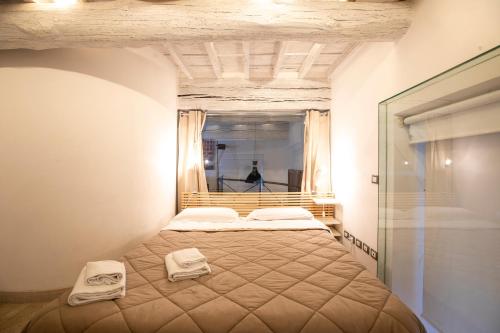 Кровать или кровати в номере Restart Accommodations Borghese