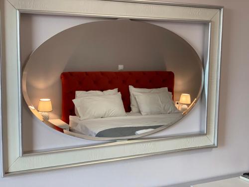 Cama o camas de una habitación en Dioni Hotel