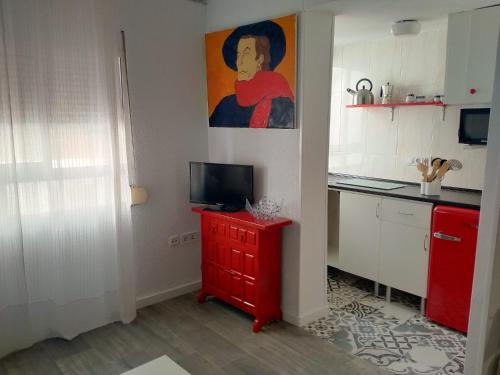 Kuchyňa alebo kuchynka v ubytovaní Apartamento a 5min a pie de la playa de El Palo