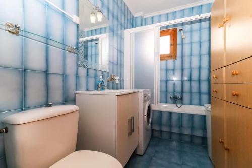 Kylpyhuone majoituspaikassa Costa Blanka resident apartman