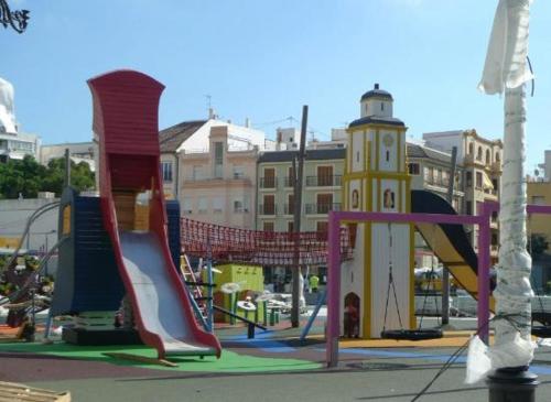 Ο χώρος παιχνιδιού για παιδιά στο Piso De Balboa Wi-Fi, Air-Con