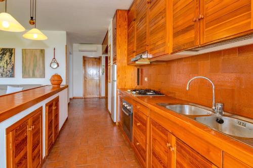 Kuchyň nebo kuchyňský kout v ubytování Villa Silva