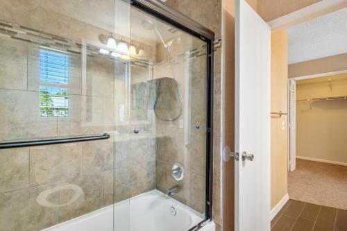 A bathroom at Tampa Bay Pool Home with Heated Pool