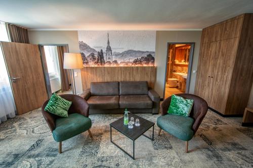 Χώρος καθιστικού στο Best Western Erfurt-Apfelstädt