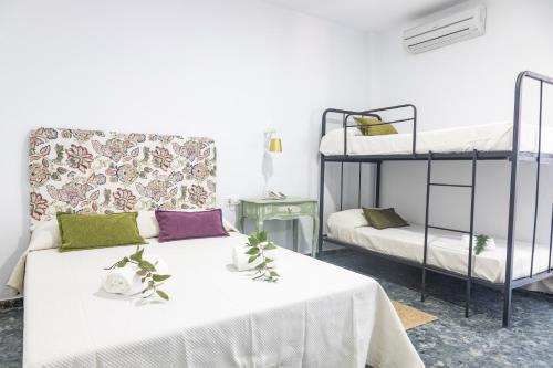 Posteľ alebo postele v izbe v ubytovaní Hotel Marhava