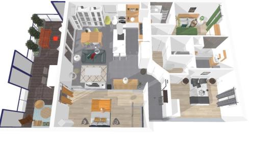 Le Mosaïque by expat renting - Terrasse - Parking
