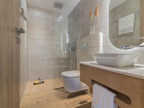 Mavra Elegant Apartments tesisinde bir banyo