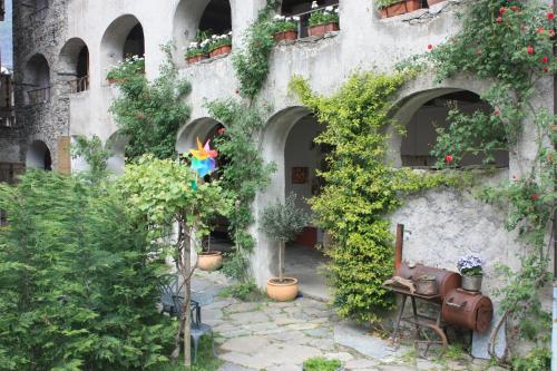 Jardín al aire libre en Affittacamere Casa Archi