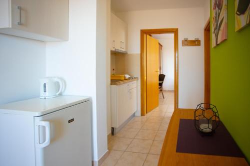 Dapur atau dapur kecil di Apartmani Putnik