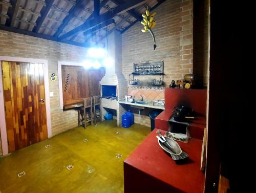 Dapur atau dapur kecil di Toca - Bairro Serrano