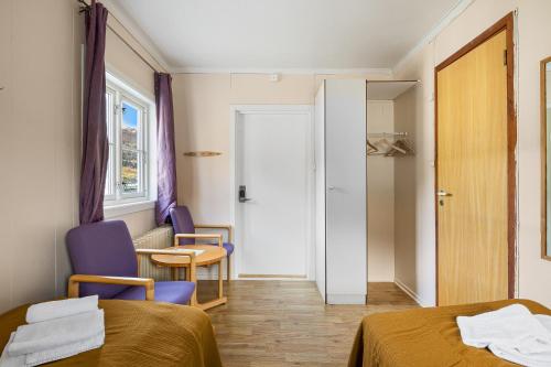 Posezení v ubytování Hardanger Guesthouse