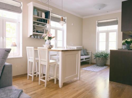 Una cocina o zona de cocina en Linnuse Apartement
