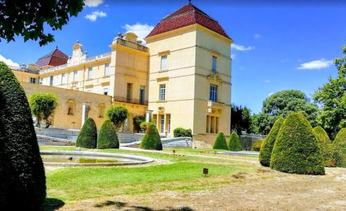 Zahrada ubytování Le Nid Castries - Charmant logement complet et équipé Centre Castries proche Montpellier